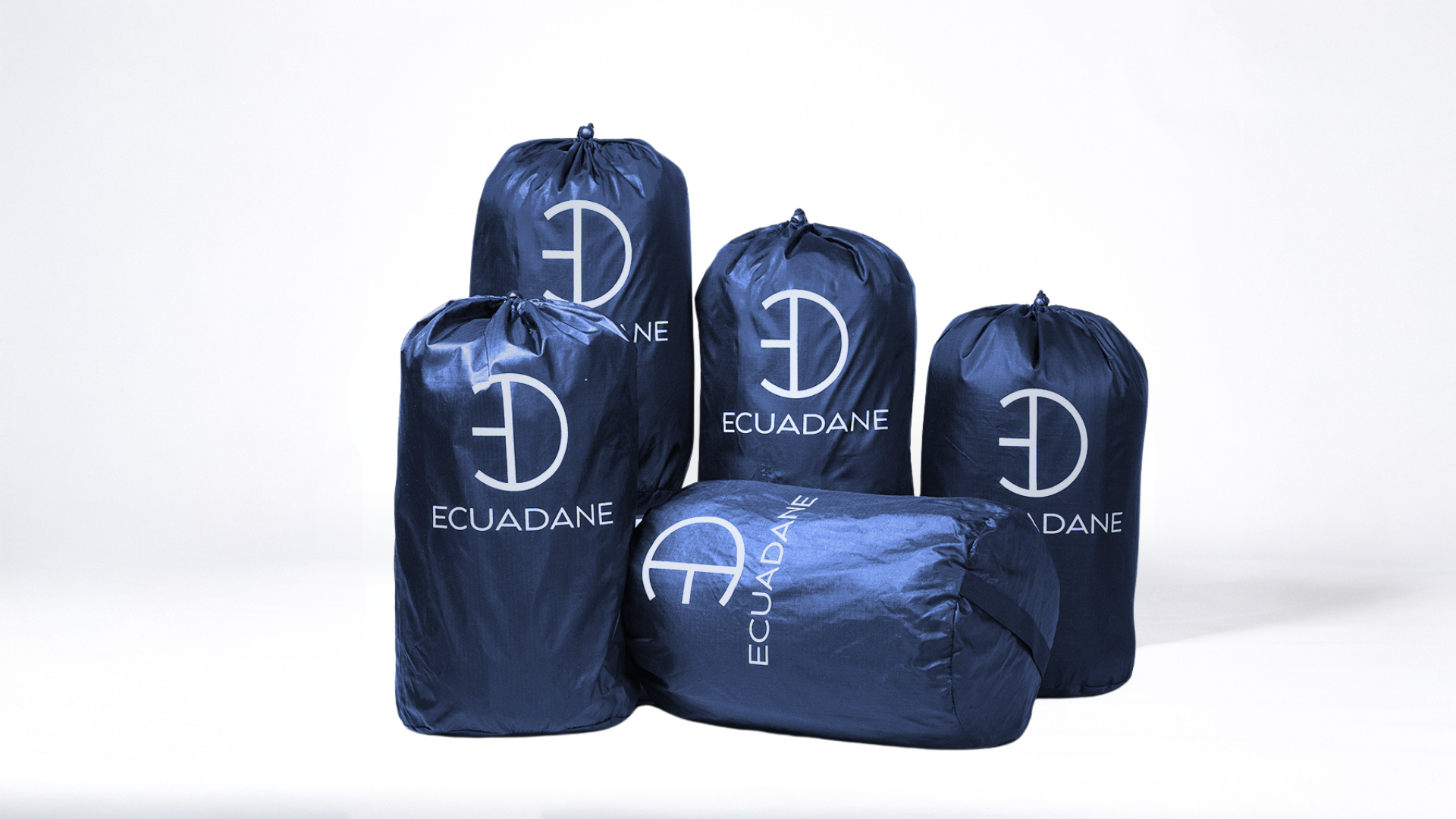 Ecuadane Nylon Drawstring Bag
