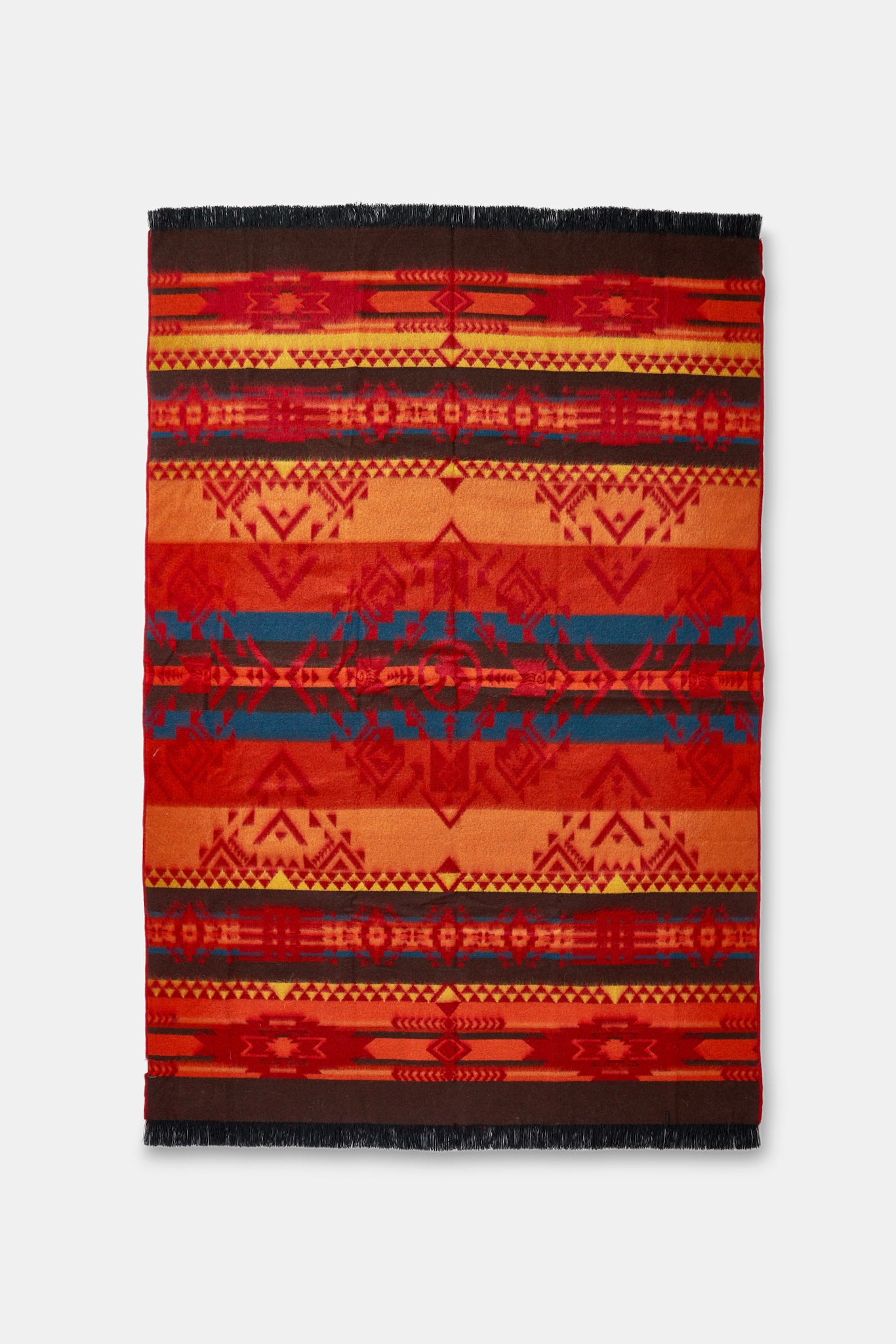 Corazon Wildfire Throw Southwestern Blanket