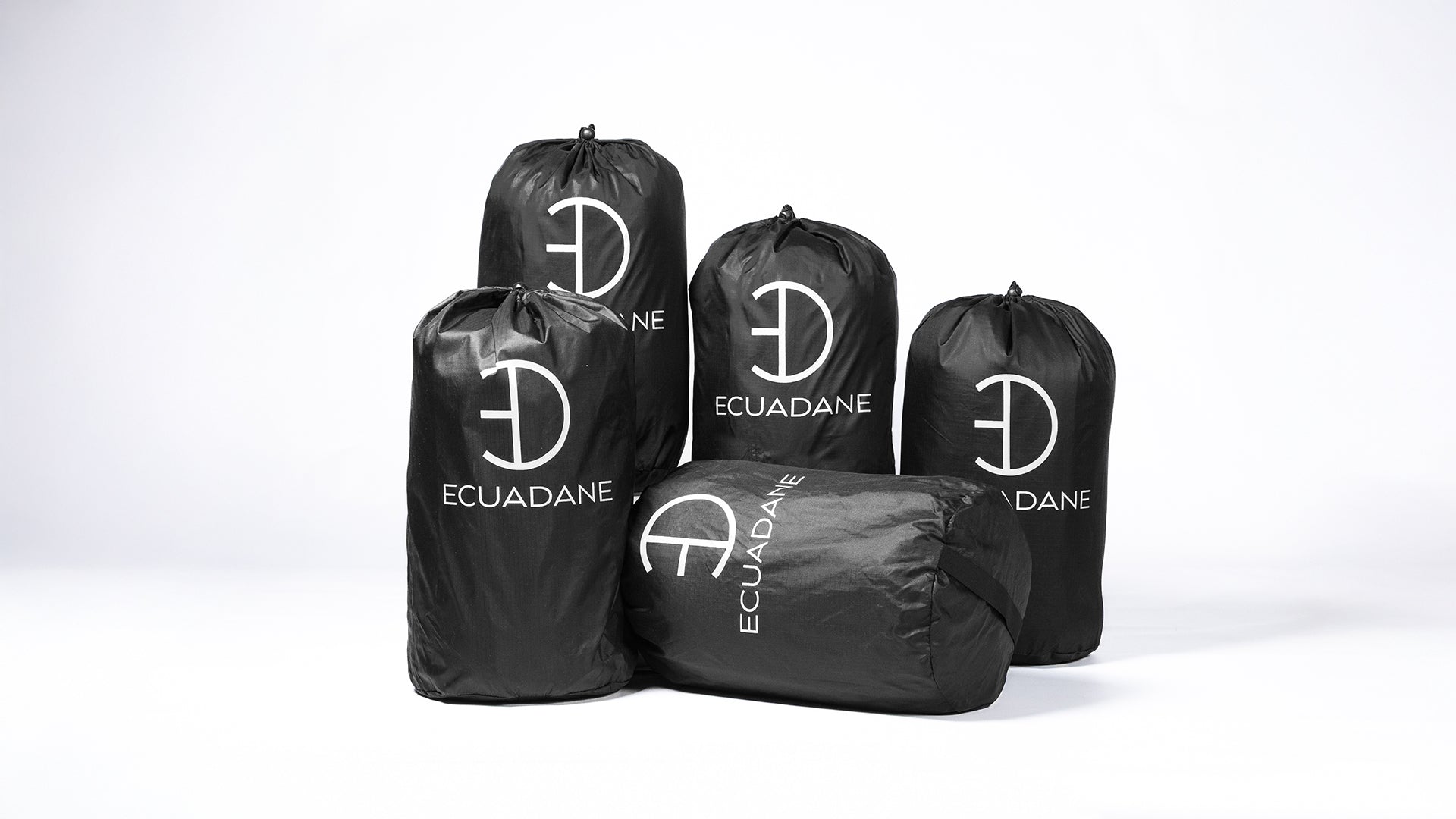 Ecuadane Nylon Drawstring Bag