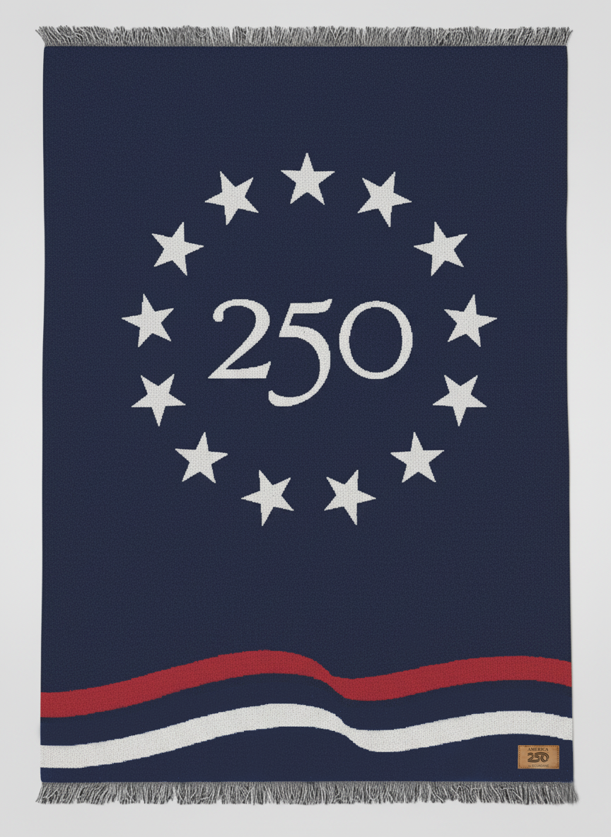 America 250 Commemorative Throw Blanket (Limited Edition Collection)