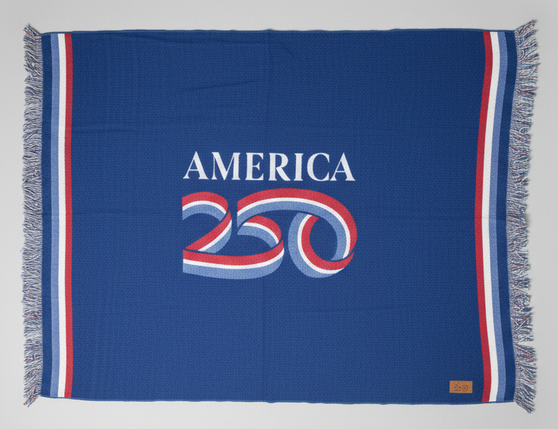 America 250 Commemorative Throw Blanket (Limited Edition Collection)