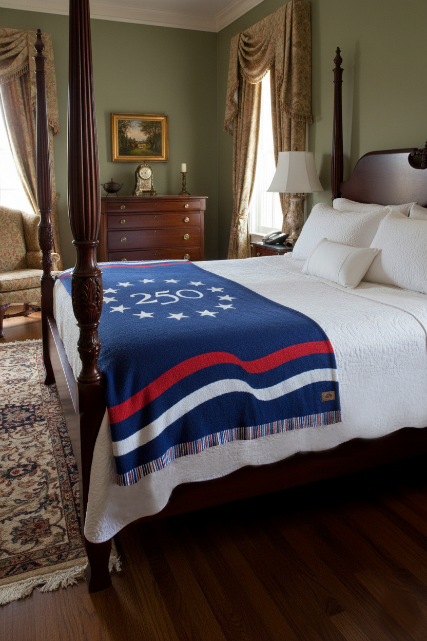 America 250 Commemorative Throw Blanket (Limited Edition Collection)