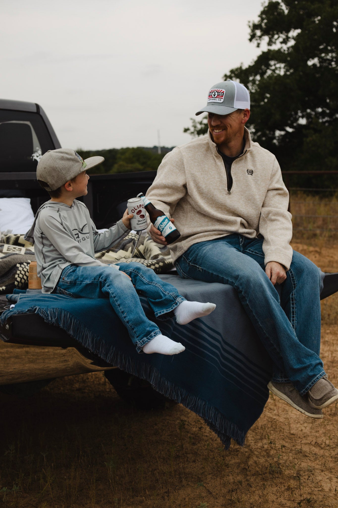 Stockholm - Blue and Gray Luxury Throw Blanket