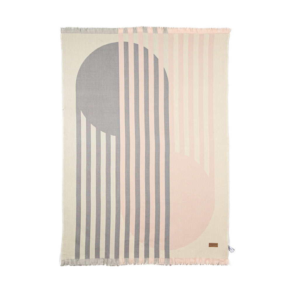 Pink Unifier Throw Artisan-Crafted Blanket