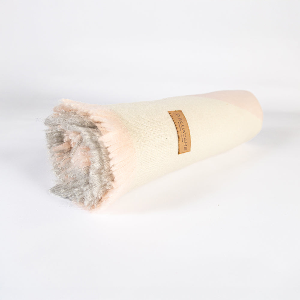 Pink Unifier Throw Artisan-Crafted Blanket