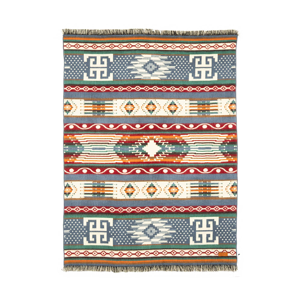 Artisan Woven Southwestern Throw - Sumaco Wave