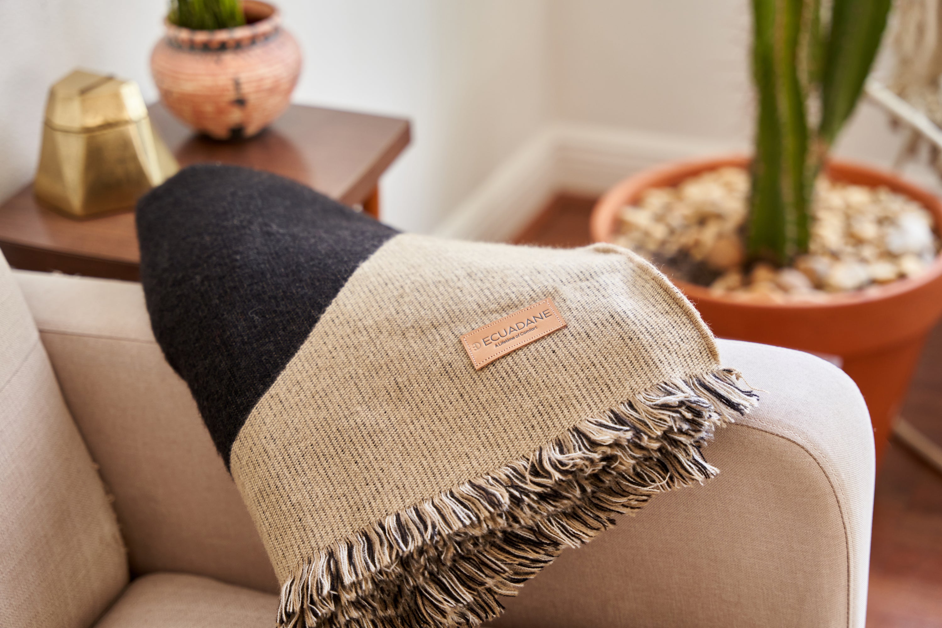 Unifier Throw Artisan-Crafted Blanket