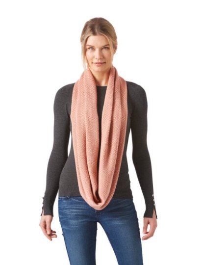 Pink Infinity Scarf - Ecuadane