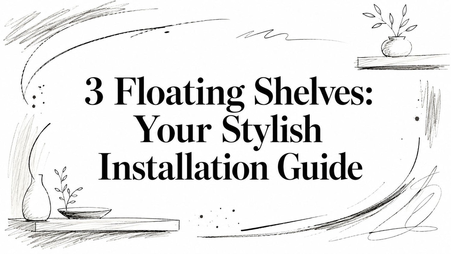 3 Floating Shelves: Your Stylish Installation Guide