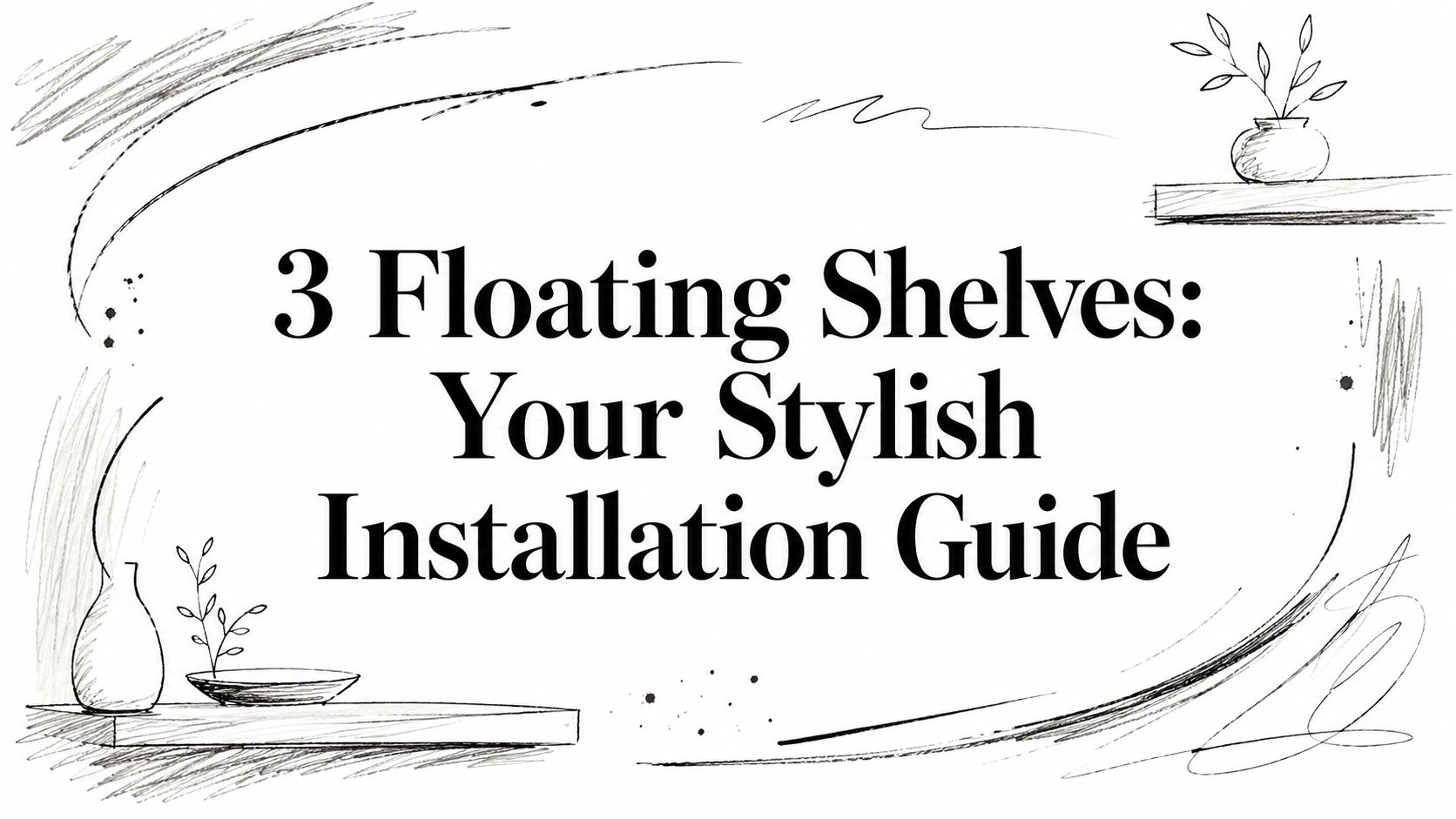 3 Floating Shelves: Your Stylish Installation Guide