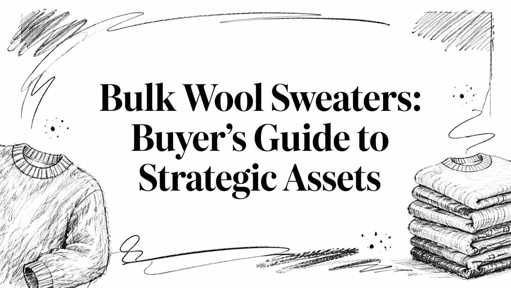 Bulk Wool Sweaters: Buyer's Guide to Strategic Assets