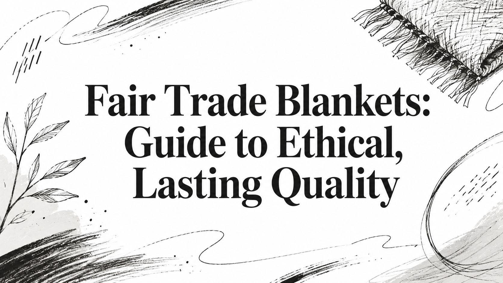Fair Trade Blankets and How to Evaluate Textile Claims