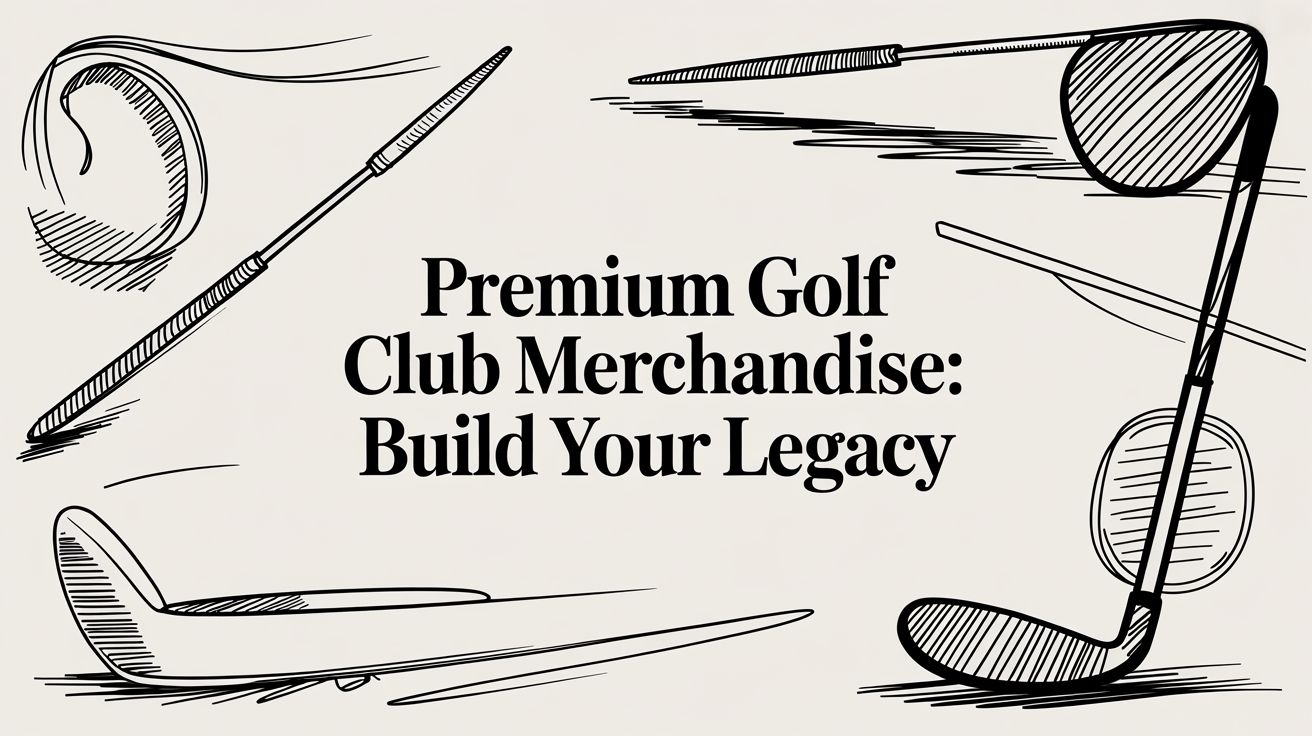 Golf Club Merchandise for Members, Events and Pro Shops