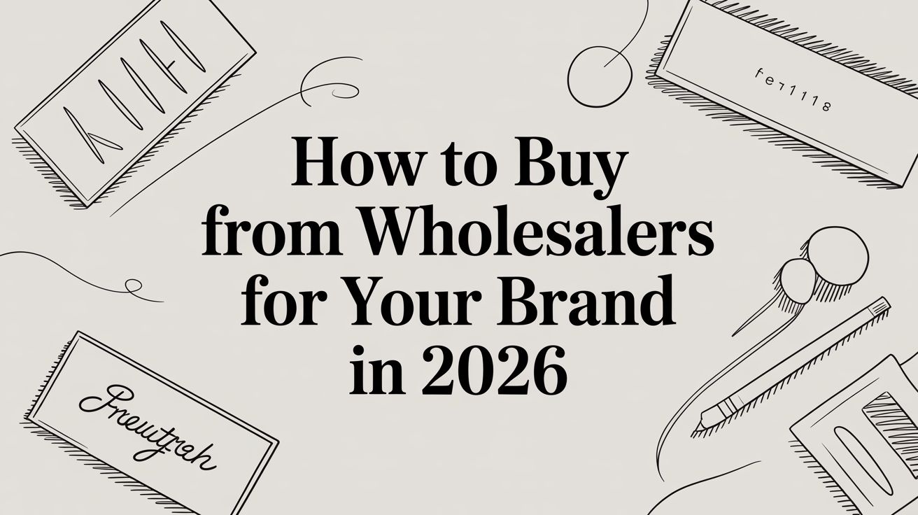 How to Buy From Wholesalers: A Founder's Guide for 2026 | Ecuadane