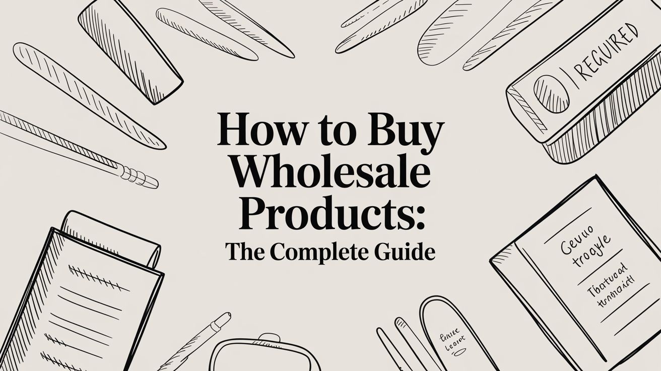 How to Buy Wholesale Products: The Complete Guide