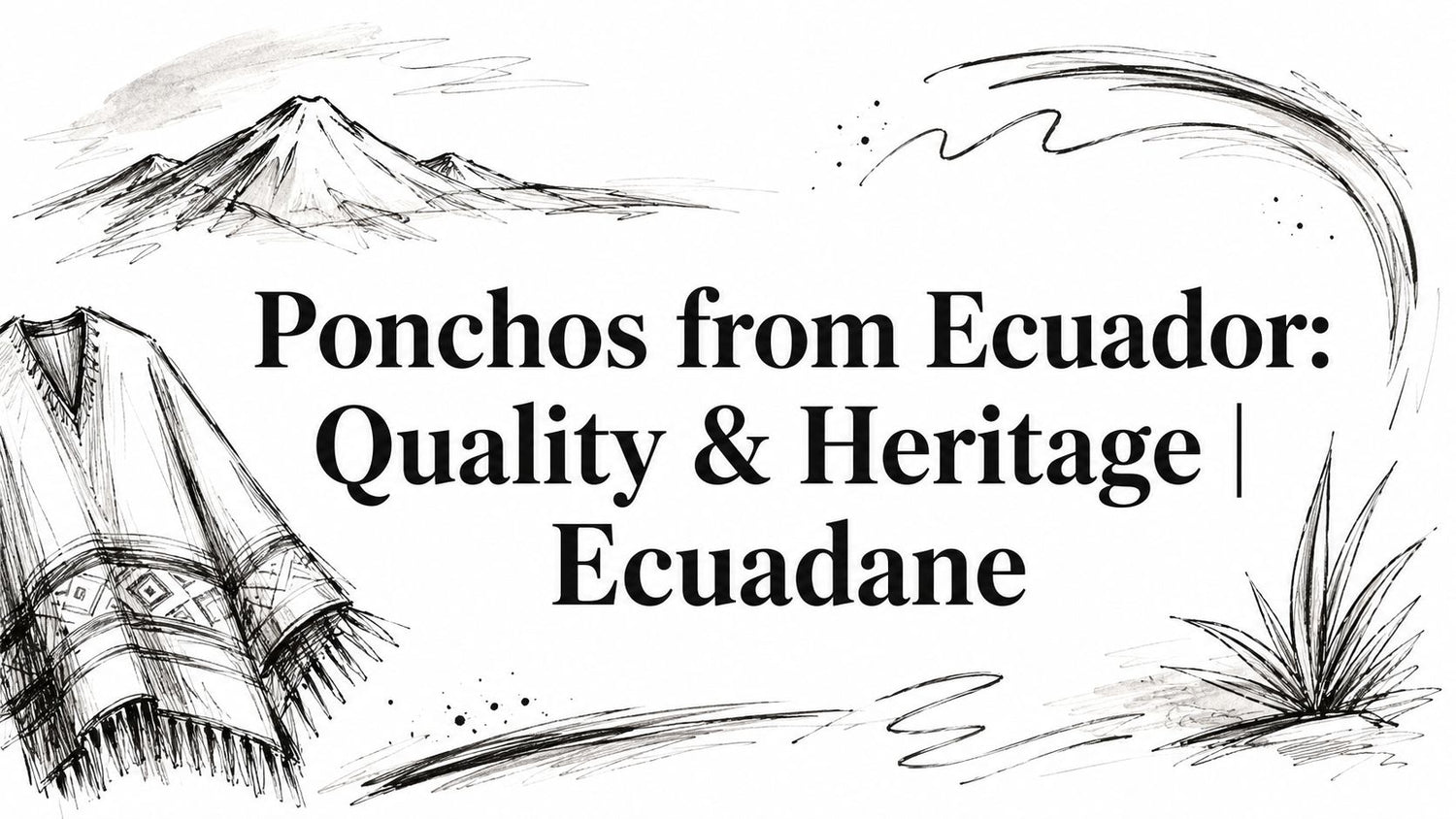 Ponchos from Ecuador: Your Guide to Artisan Quality & Heritage in 2026