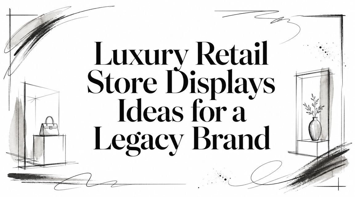 Luxury Retail Store Displays Ideas for a Legacy Brand