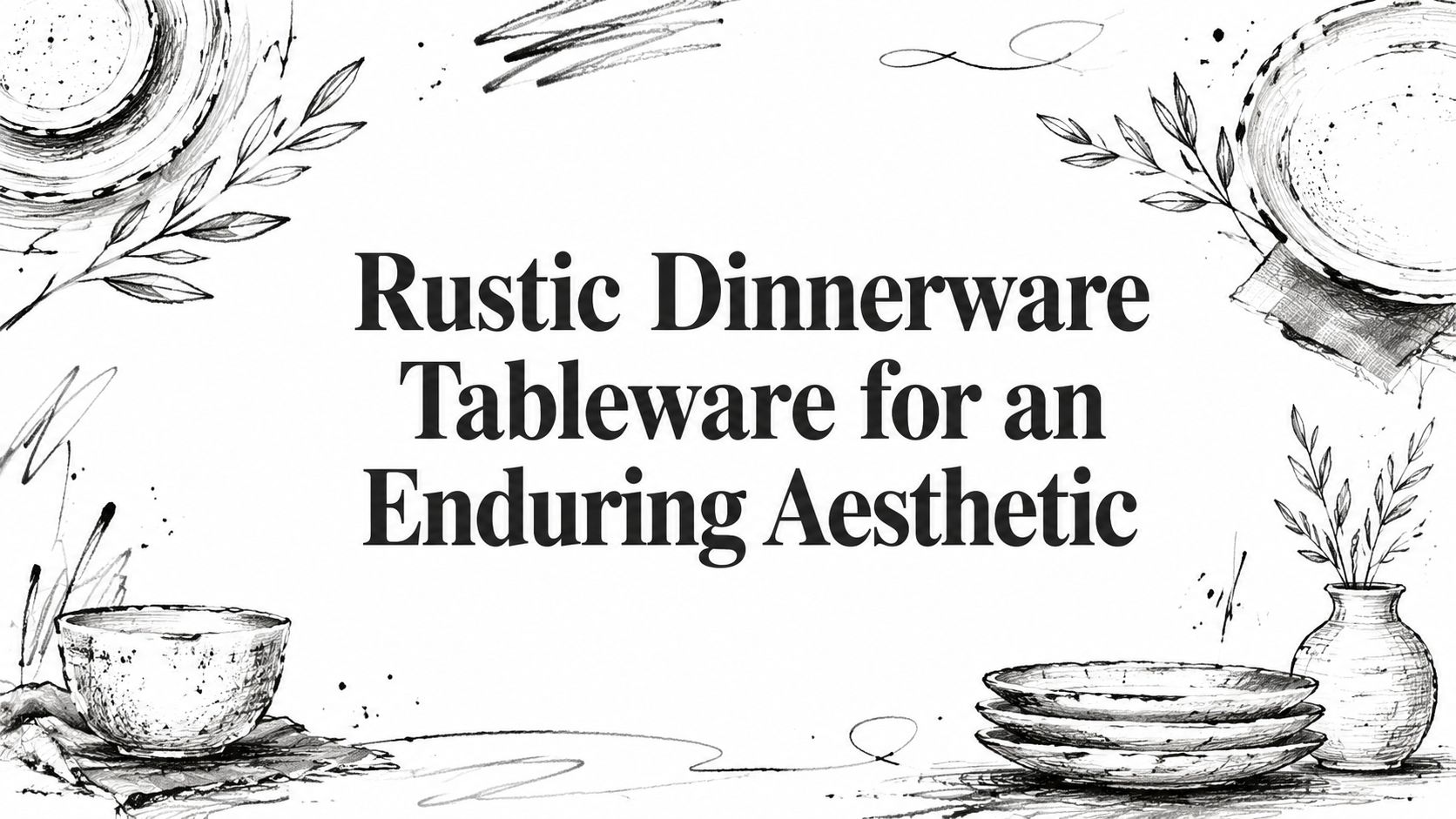 Rustic Dinnerware Tableware: Your Guide to an Enduring Aesthetic in 2026