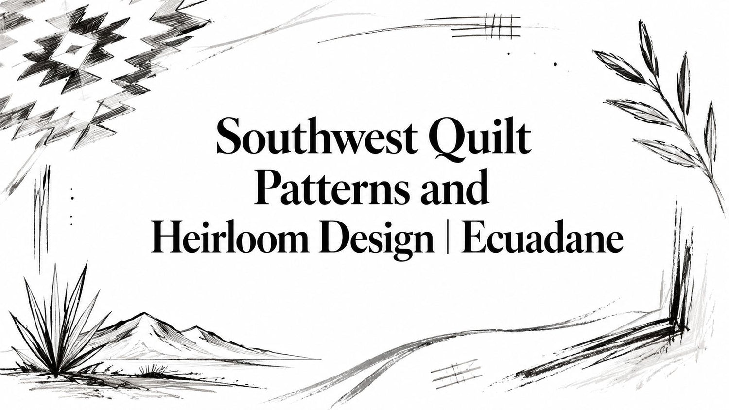Southwest Quilt Patterns: A Guide to Heirloom Design