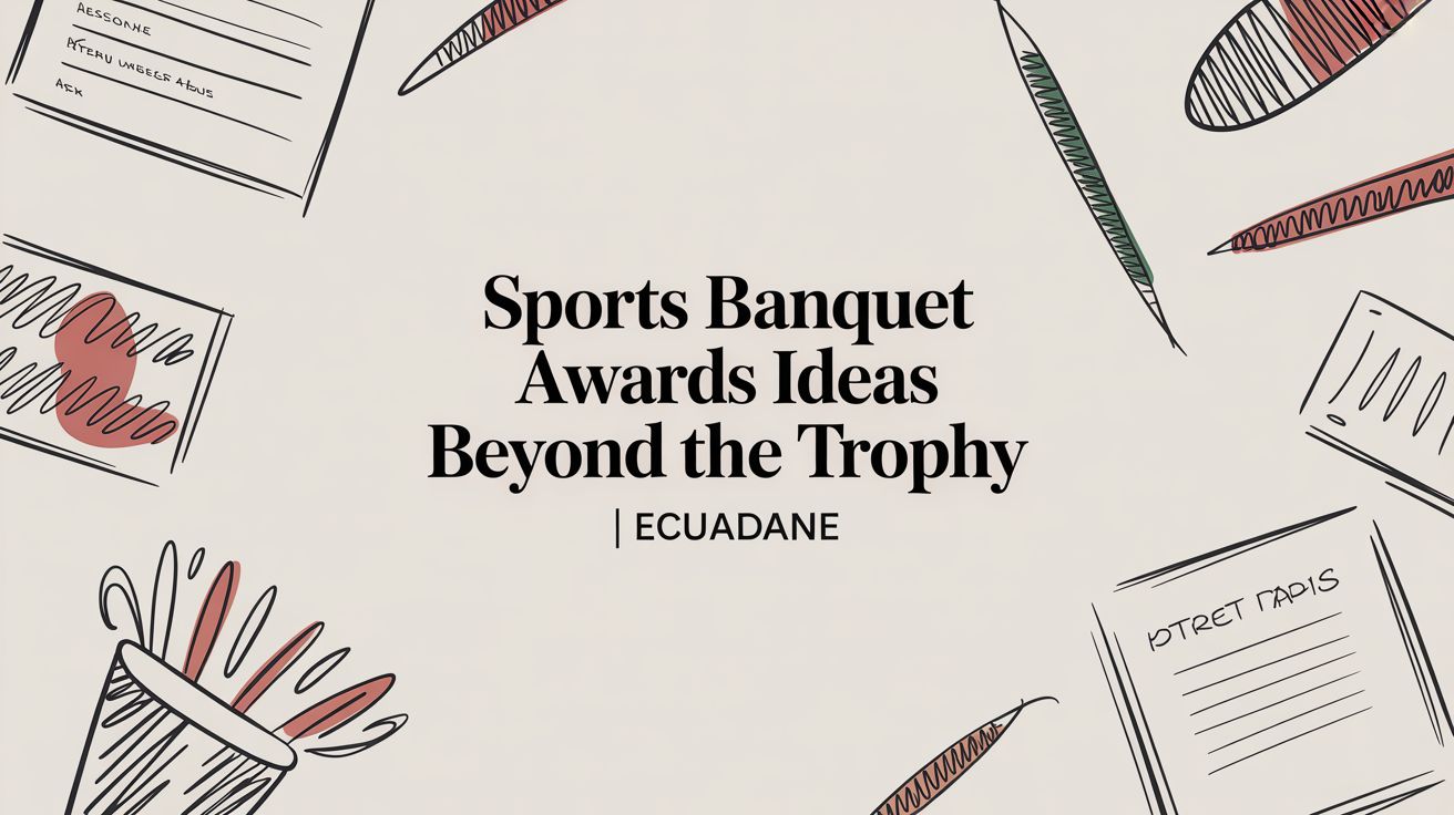 Sports Banquet Awards Ideas That Celebrate the Whole Season