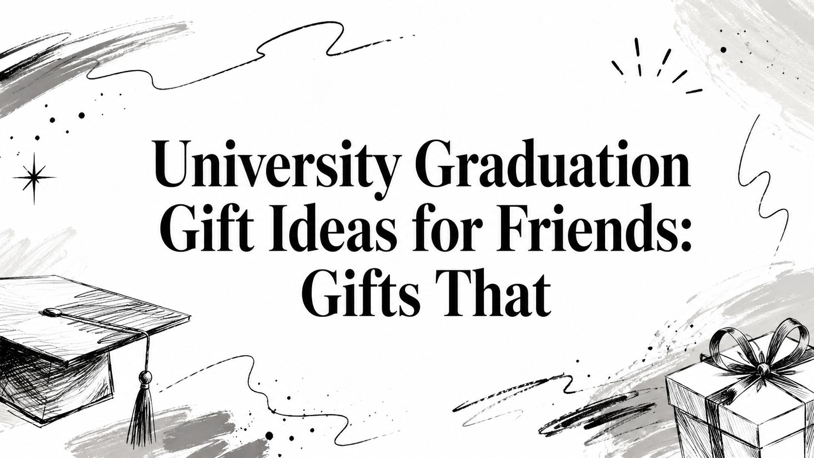 University Graduation Gift Ideas for Friends: Gifts That