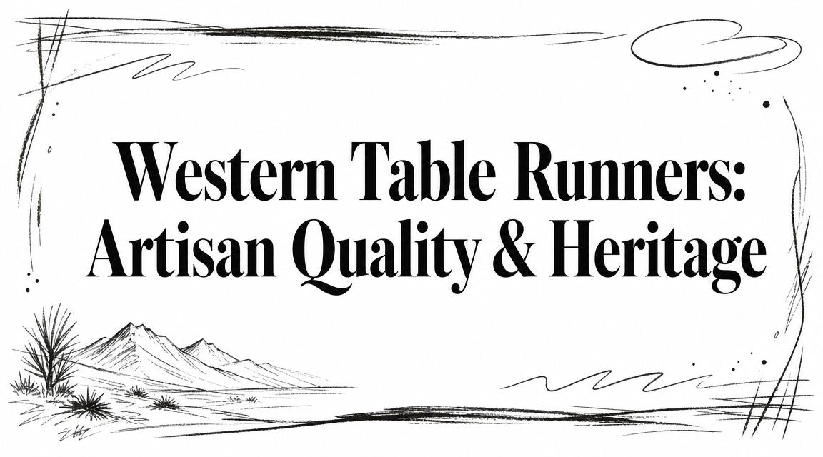 Western Table Runners That Weave a Legacy, Not a Cliché