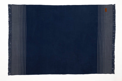 Quilotoa Black and Gray Luxury Throw Blanket
