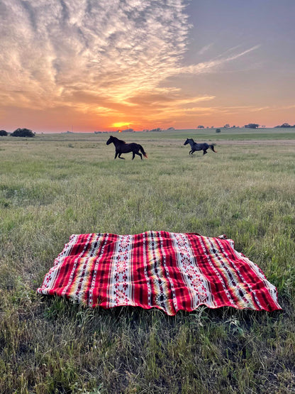 Artisan Southwestern Blanket - Cotacachi Fire