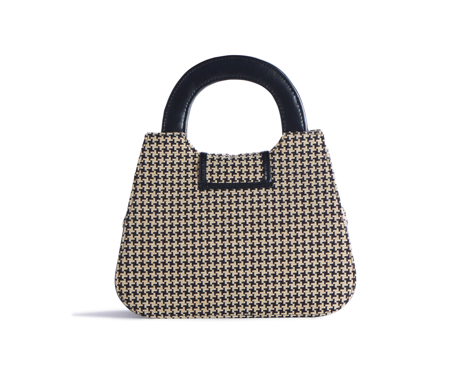 Chequer Houndstooth Loop Purse