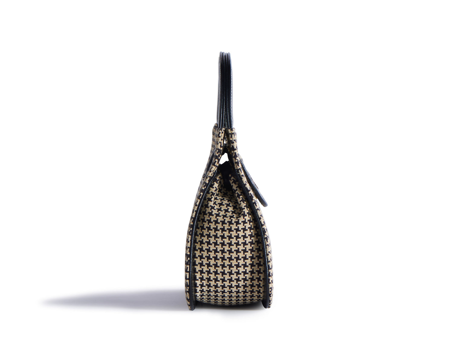 Chequer Houndstooth Loop Purse