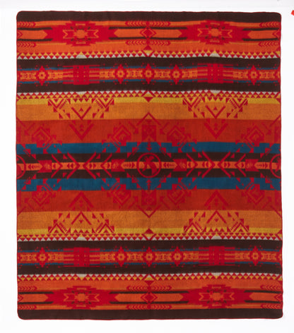 Corazon Wildfire Artisan Southwestern Blanket