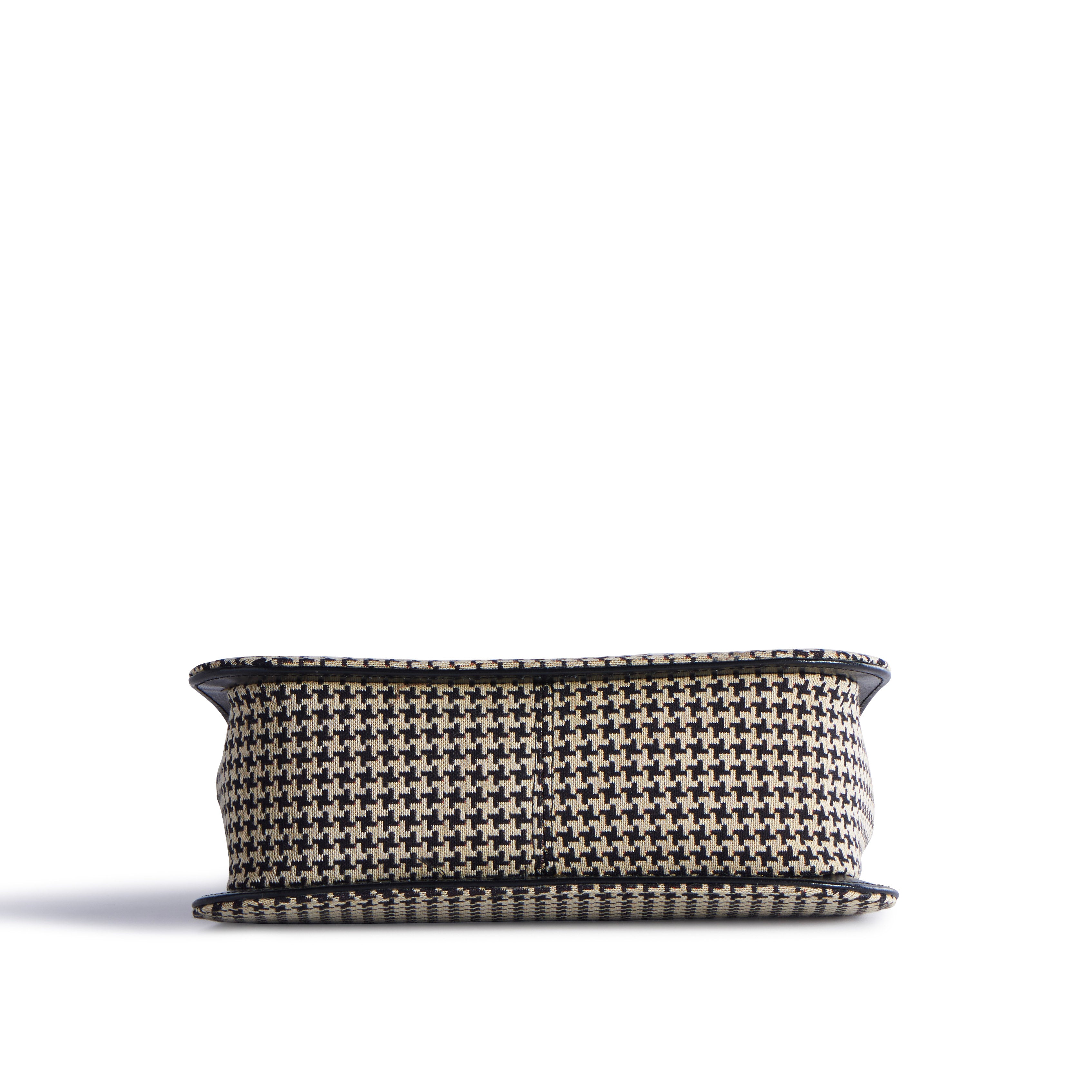 Chequer Houndstooth Loop Purse