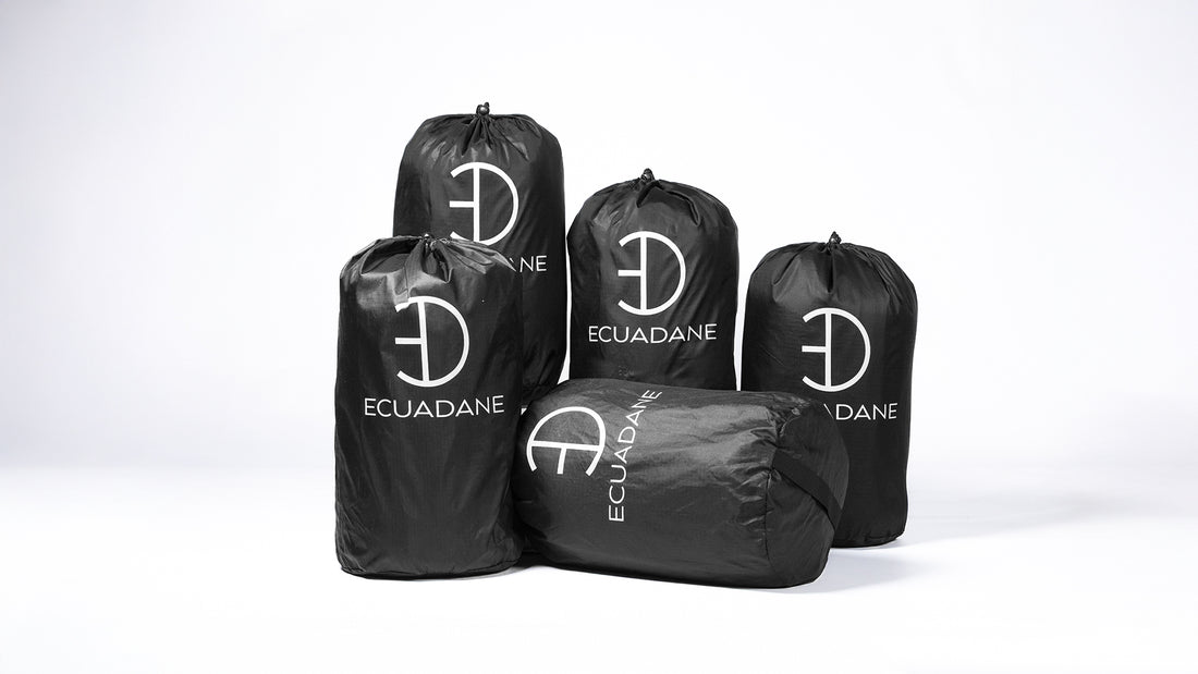 Ecuadane Nylon Drawstring Bag