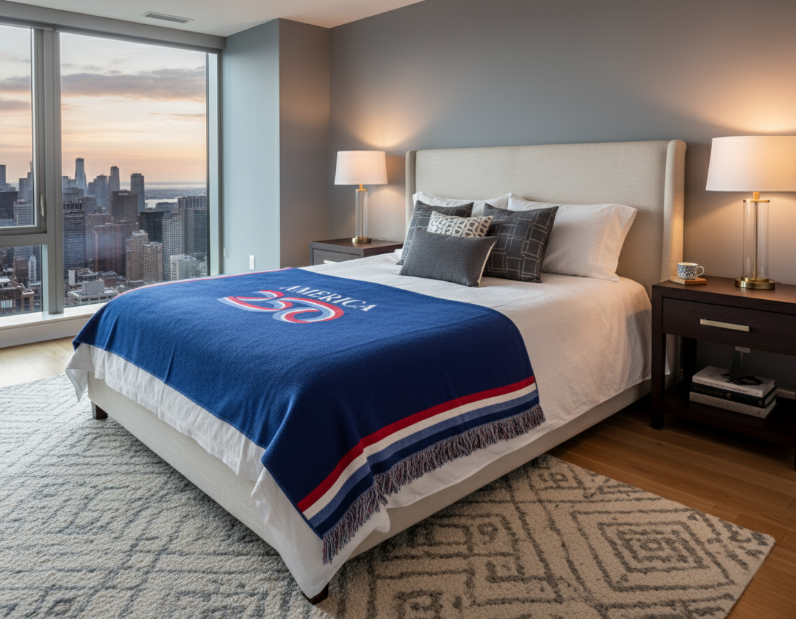 America 250 Signature Throw Blanket