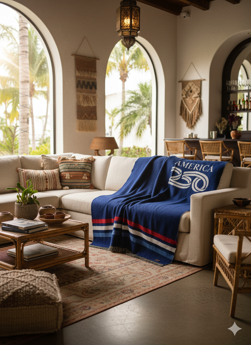 America 250 Commemorative Throw Blanket (Limited Edition Collection)