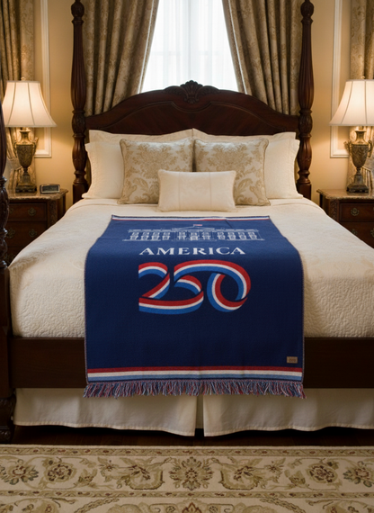 America 250 Commemorative Throw Blanket (Limited Edition Collection)