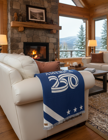 America 250 Commemorative Throw Blanket (Limited Edition Collection)