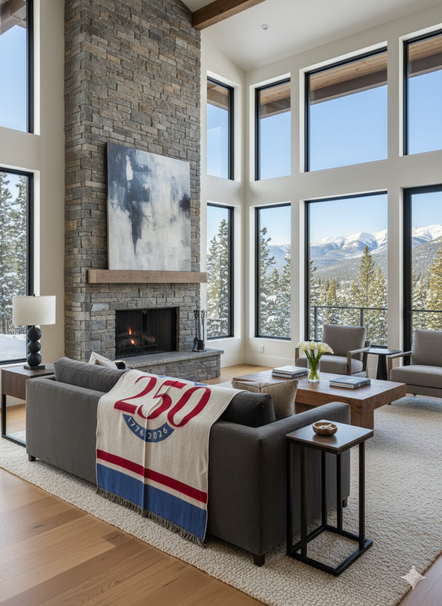 America 250 Commemorative Throw Blanket (Limited Edition Collection)