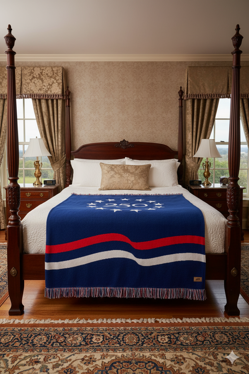 America 250 Commemorative Throw Blanket (Limited Edition Collection)
