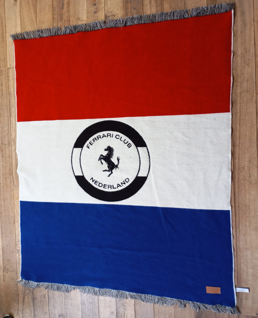 Ecuadane custom-woven blanket design example