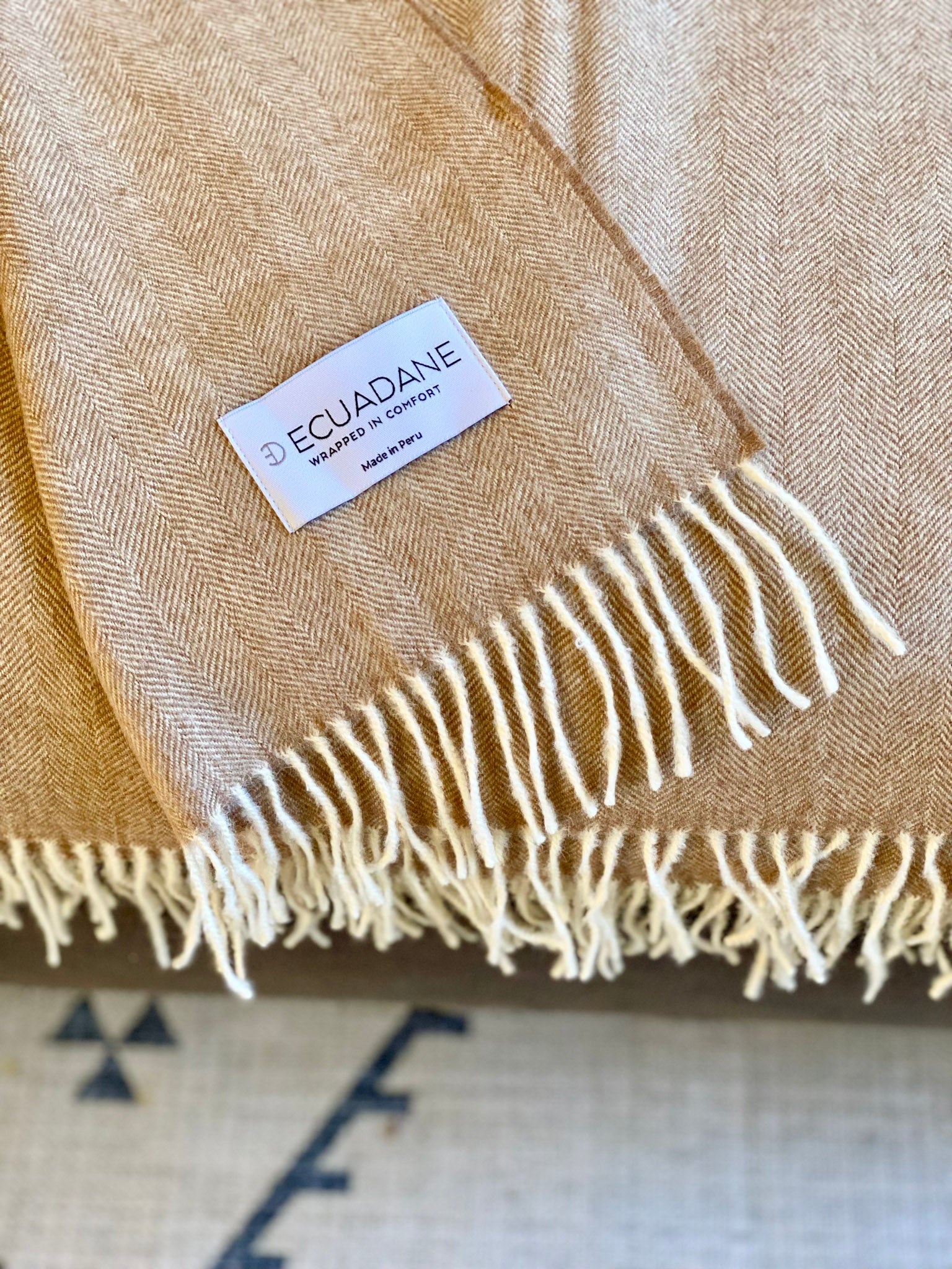 Alpaca Wool Blanket - Cordillera Central