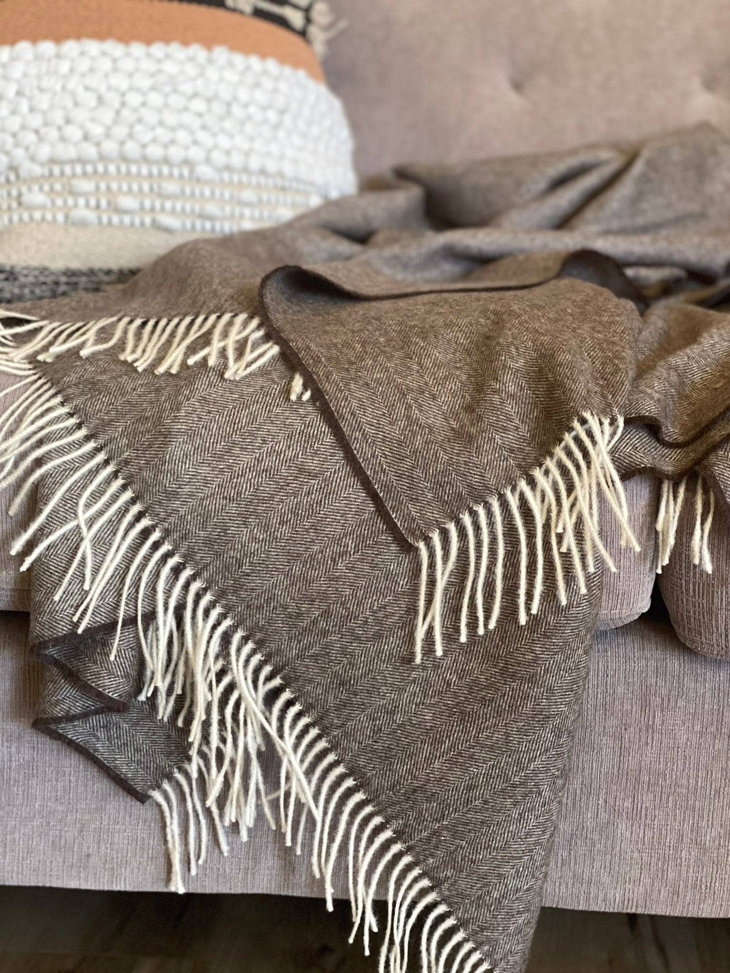 Alpaca Wool Blanket - Cordillera Rim