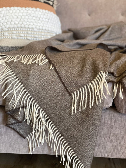 Alpaca Wool Blanket - Cordillera Rim