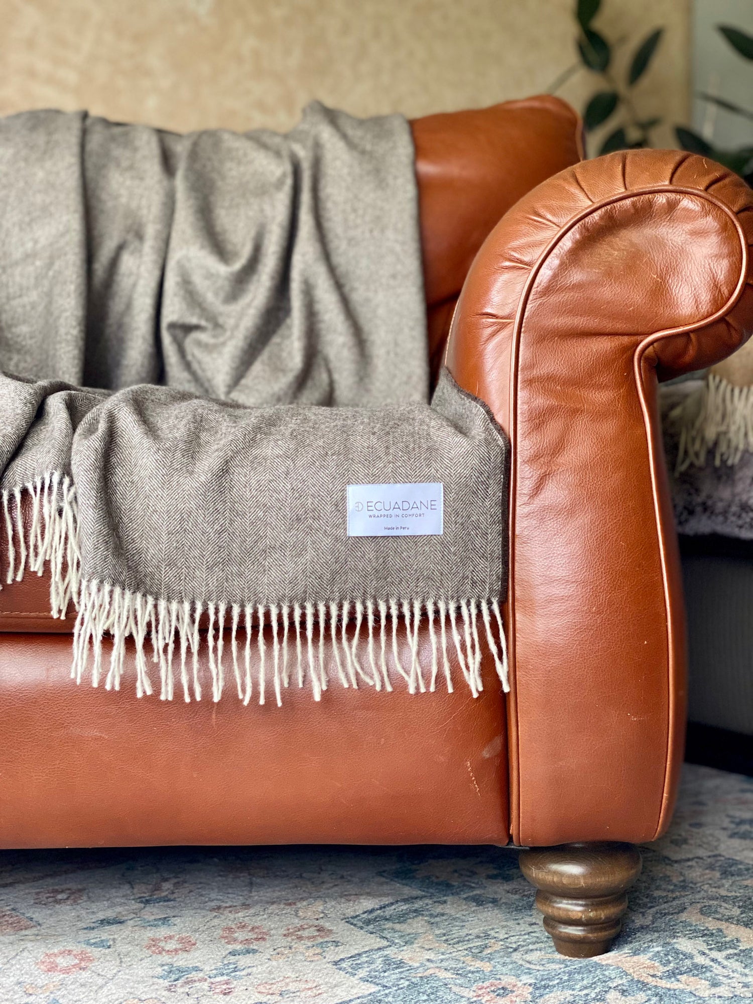 Alpaca Wool Blanket - Cordillera Rim
