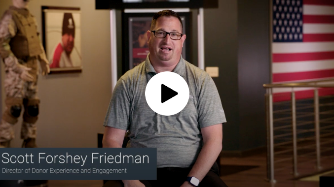 Load video: Wounded Warrior Testimonial