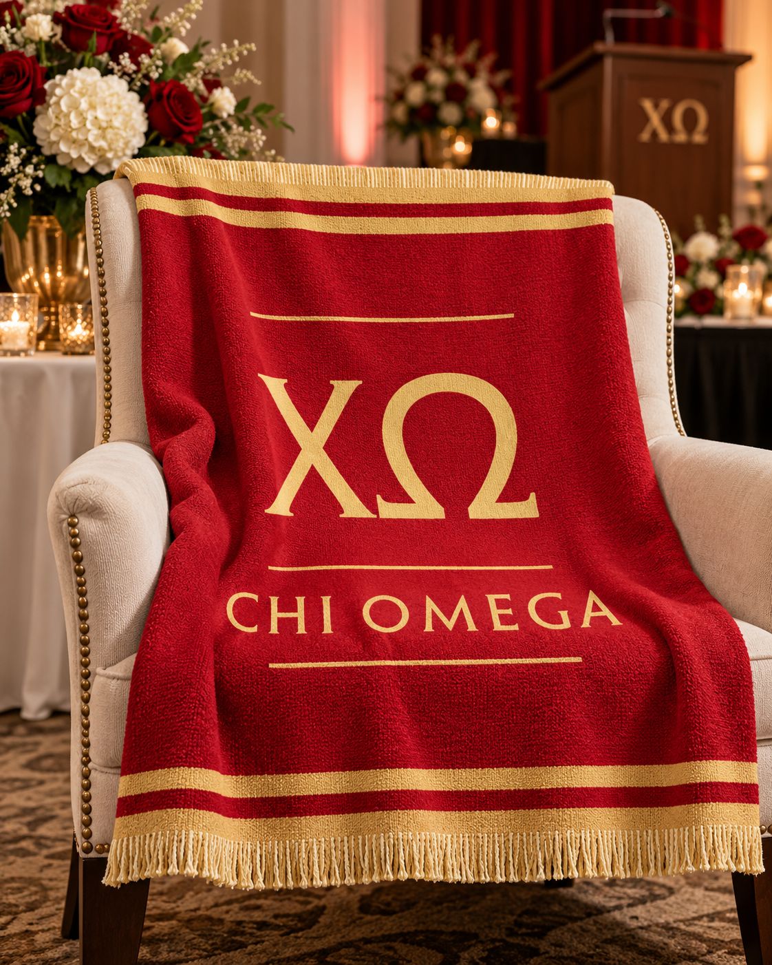 Premium personalized fraternity and sorority recognition gift
