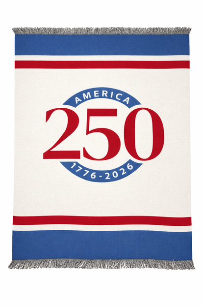 America 250 Commemorative Throw Blanket (Limited Edition Collection)