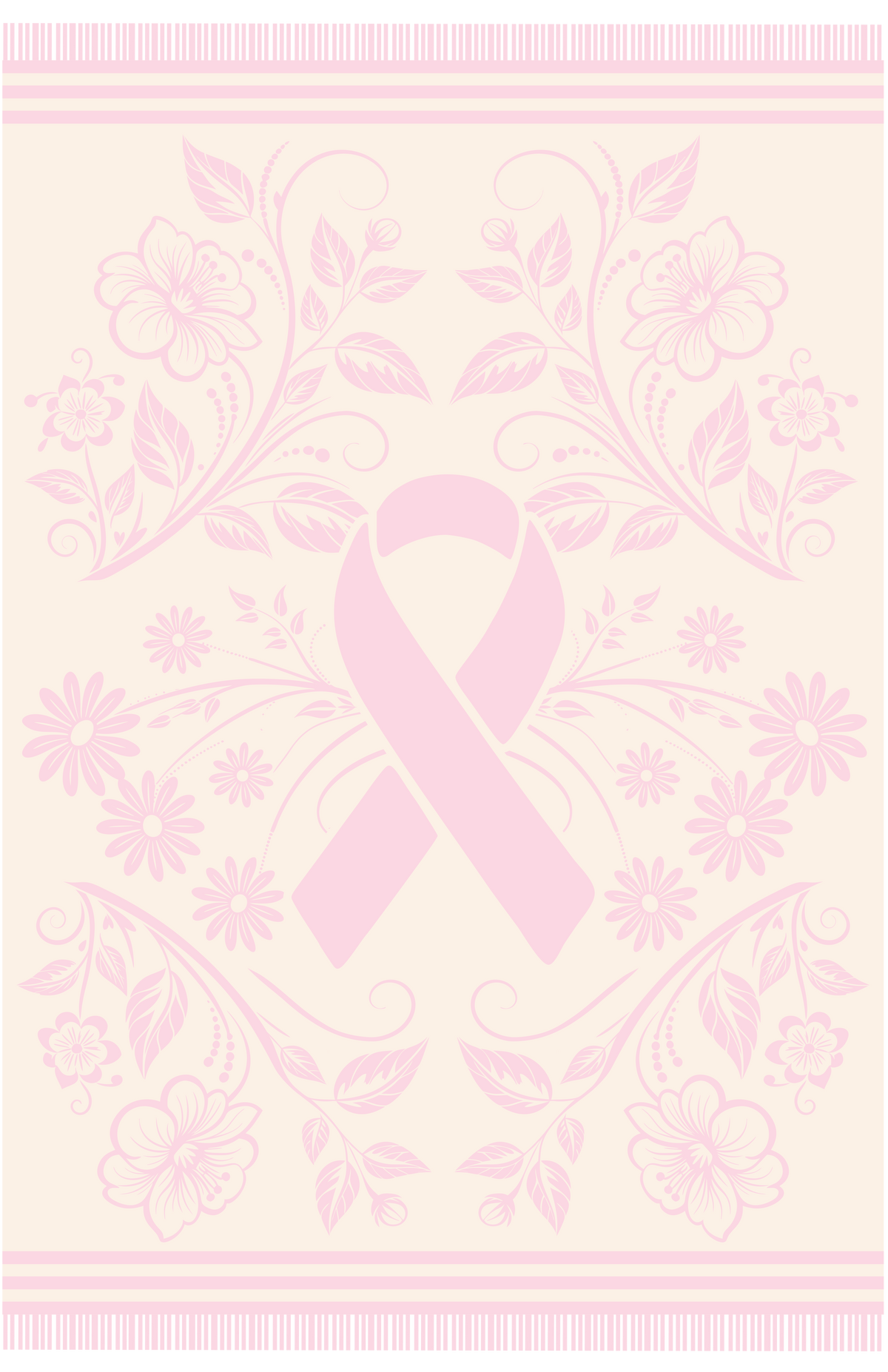 Woven For Hope Breast Cancer Awareness Blanket