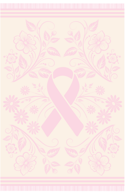 Woven For Hope Breast Cancer Awareness Blanket