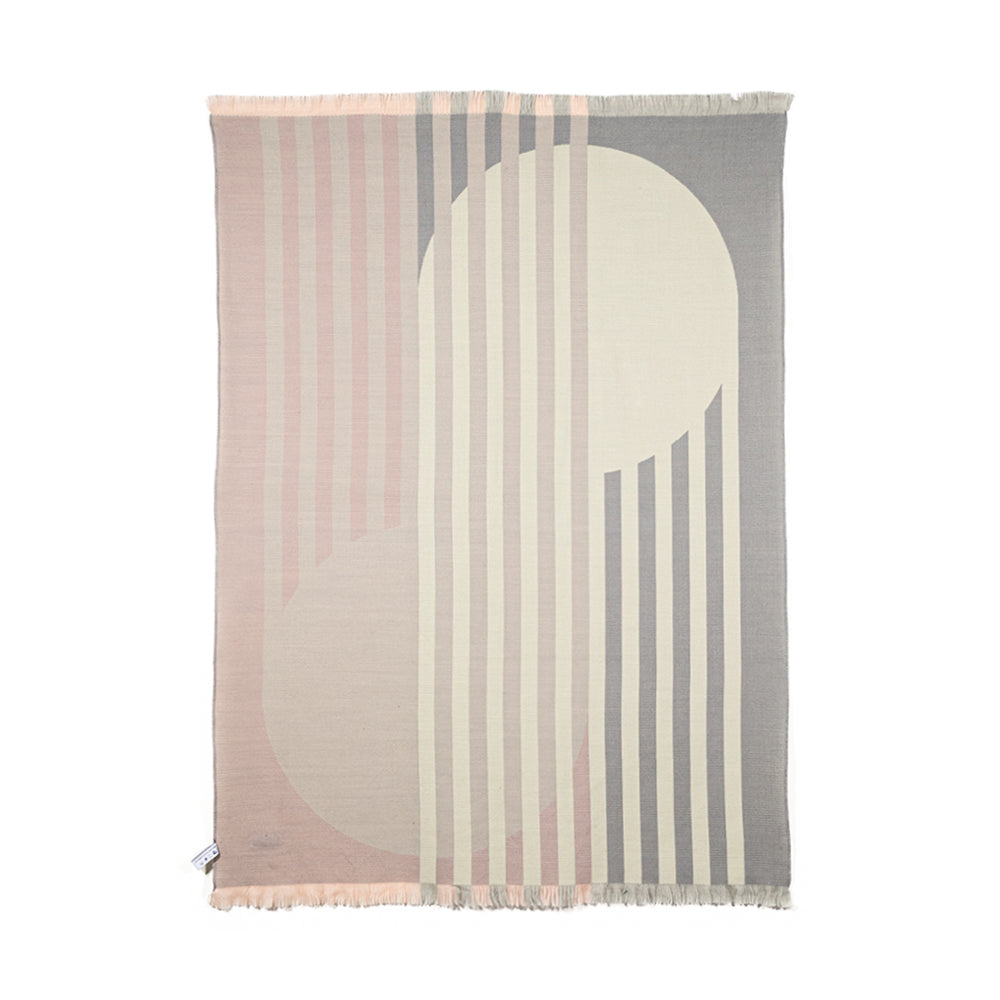 Pink Unifier Throw Artisan-Crafted Blanket